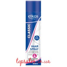 Лак для волосся Елкос Класік №4, (Elkos Haarspray Classic), 400 мл